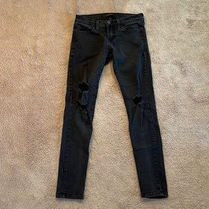 Flying Monkey Distressed Skinny Jeans Size 24